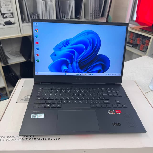 7242. HP OMEN Gaming Laptop 16 16inch fullHD AMD R7-5800H 16Gb 512Gb Radeon RX 6600M 8Gb pk fullbox, giá 10man9