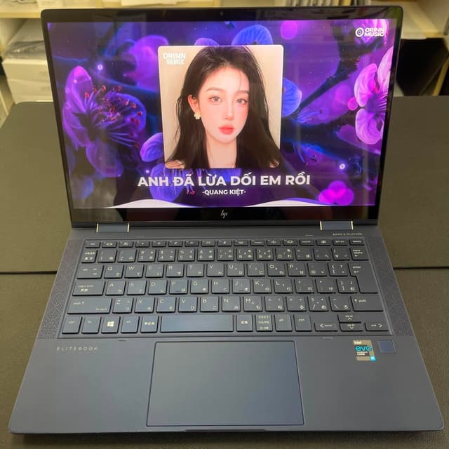 - 7784. HP Elite Dragonfly G2 (2023) 13.3" fullHD cảm ứng i5-1135G7/16/512Gb phụ kiện cáp sạc, giá 5man7